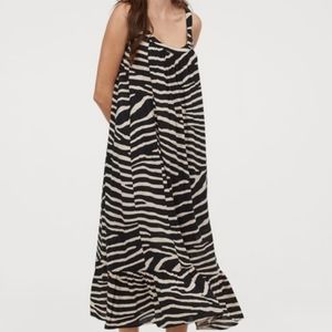 HM Flounced Long Dress